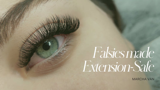 Wearing Lashes with Extensions - WitchyLashes