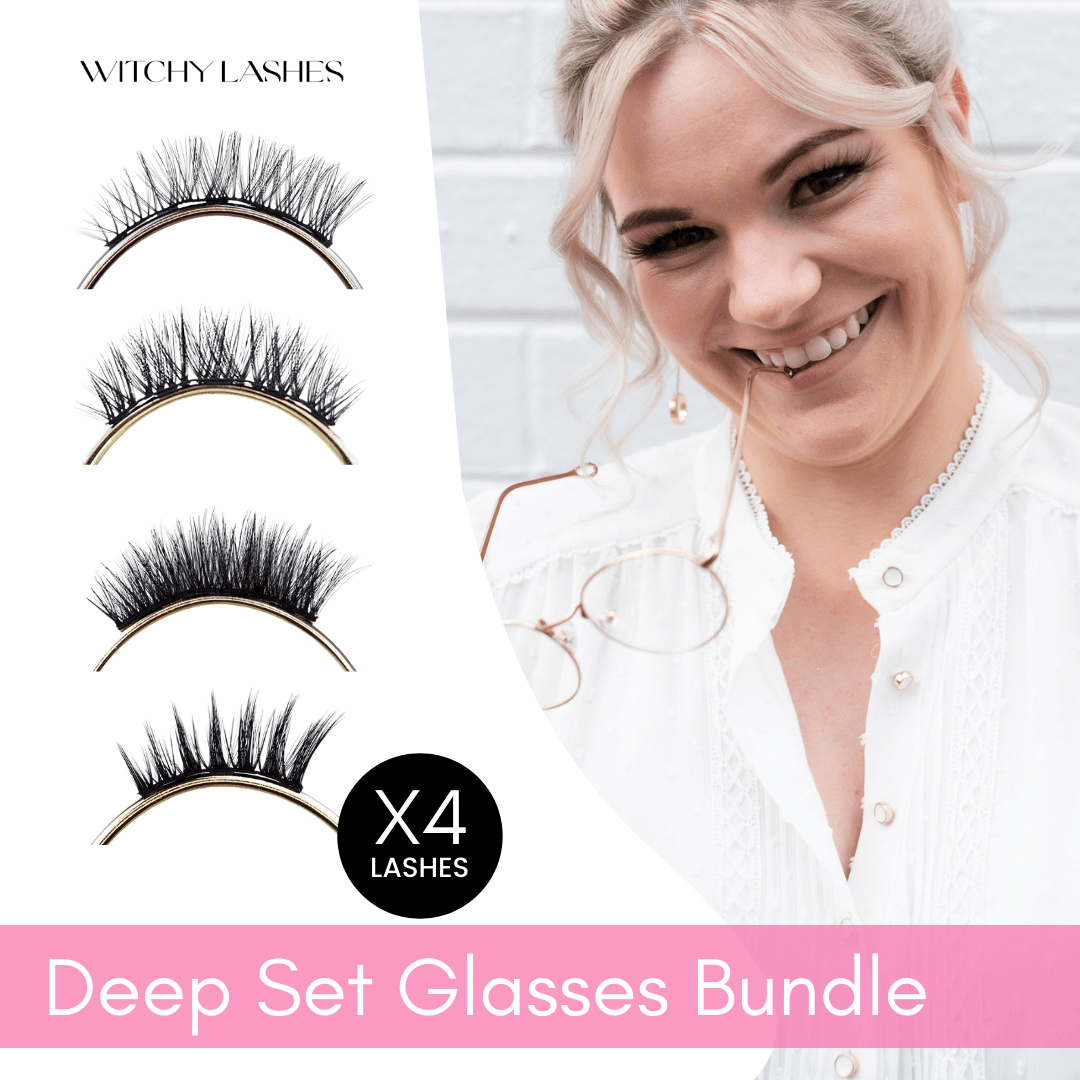 Deep - set Glasses Set - Magnetic - Magnetic Eyelashes WitchyLashes