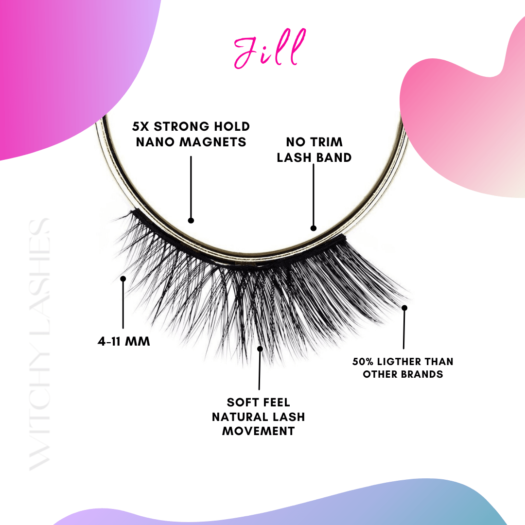 Jill Magnetic Lash - Magnetic Eyelashes WitchyLashes