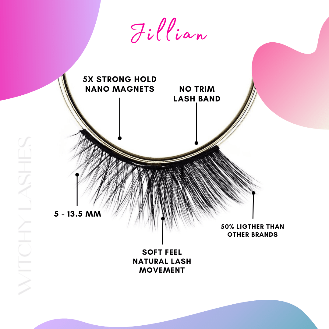 Jillian Magnetic Lash - Magnetic Eyelashes WitchyLashes