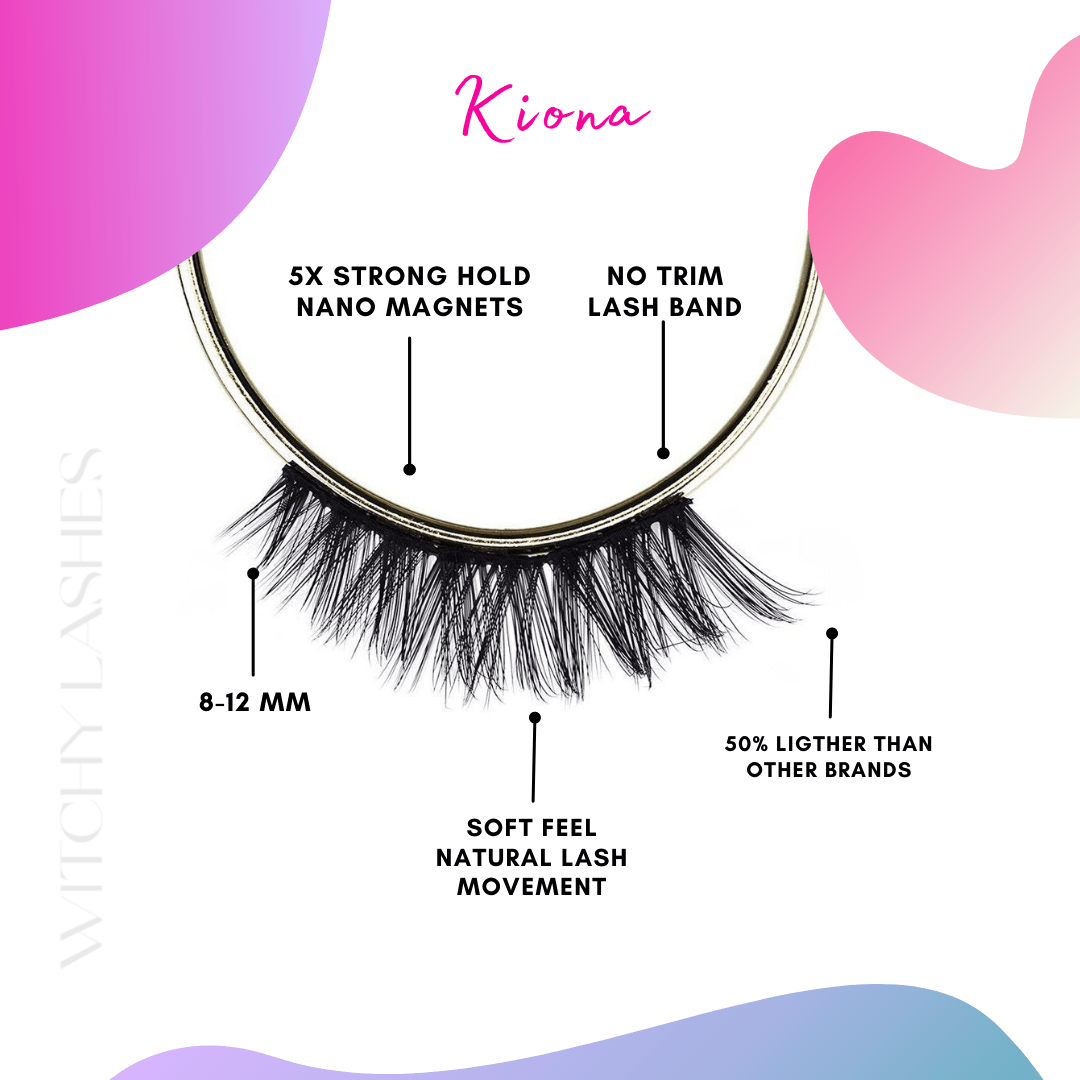 Kiona Magnetic Lash - Magnetic Eyelashes WitchyLashes