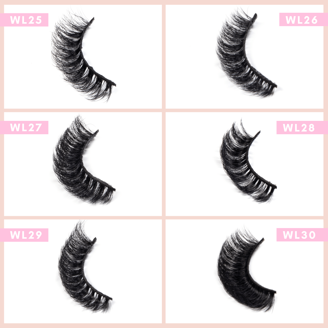 Triple Russian Magic Kit - BLACK - Magnetic Eyelashes WitchyLashes