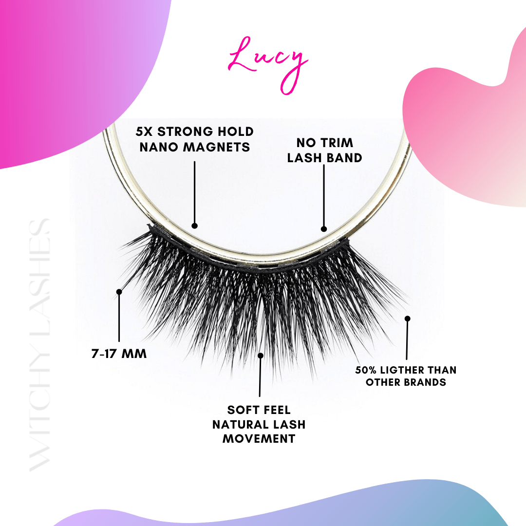 Lucy Magnetic Lash - Magnetic Eyelashes WitchyLashes