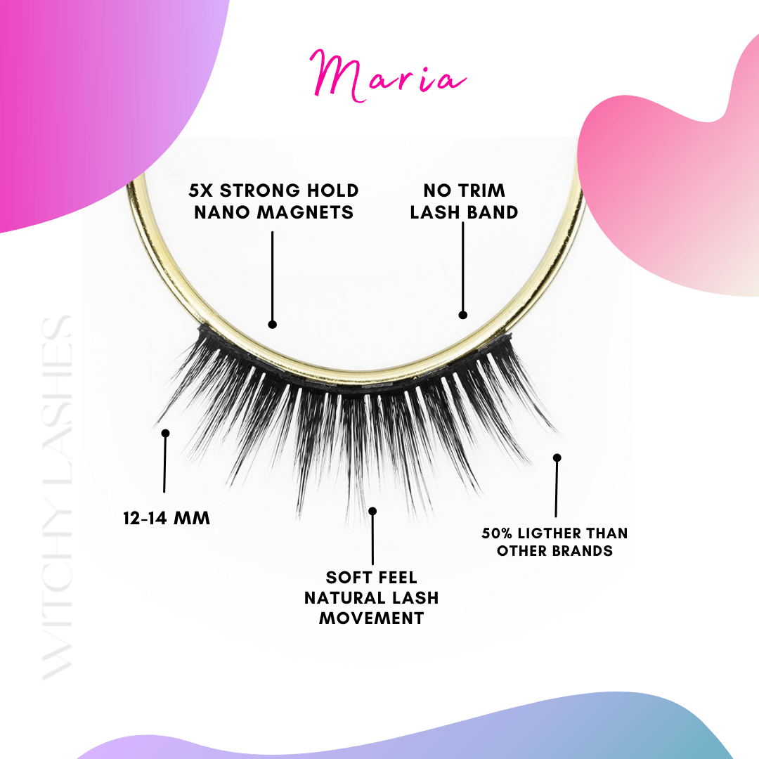 Maria Magnetic Lash - Magnetic Eyelashes WitchyLashes