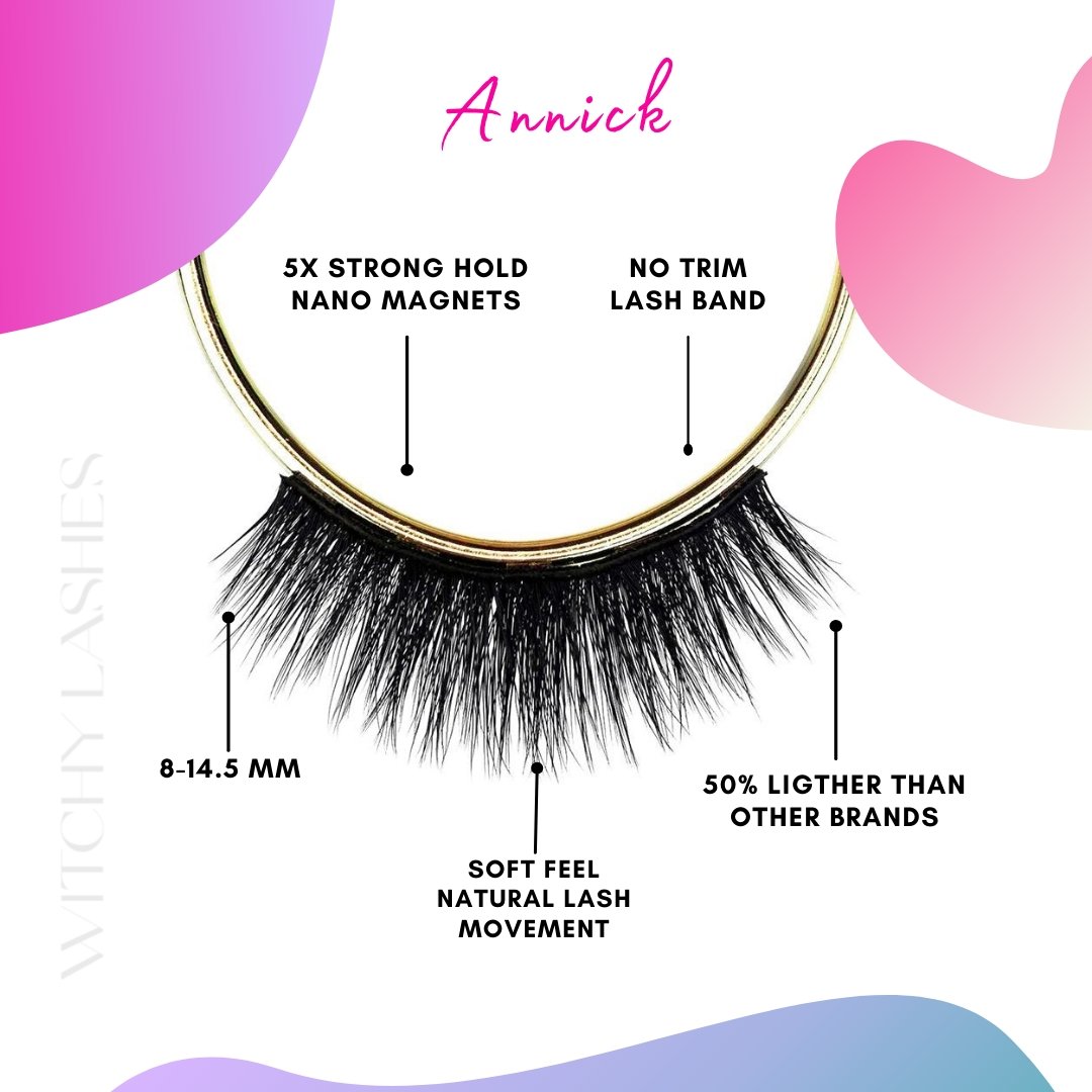 Annick Magnetic Lash - Magnetic Eyelashes WitchyLashes