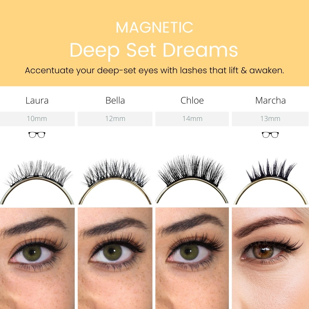 Deep Set Bundle - Magnetic - Magnetic Eyelashes WitchyLashes