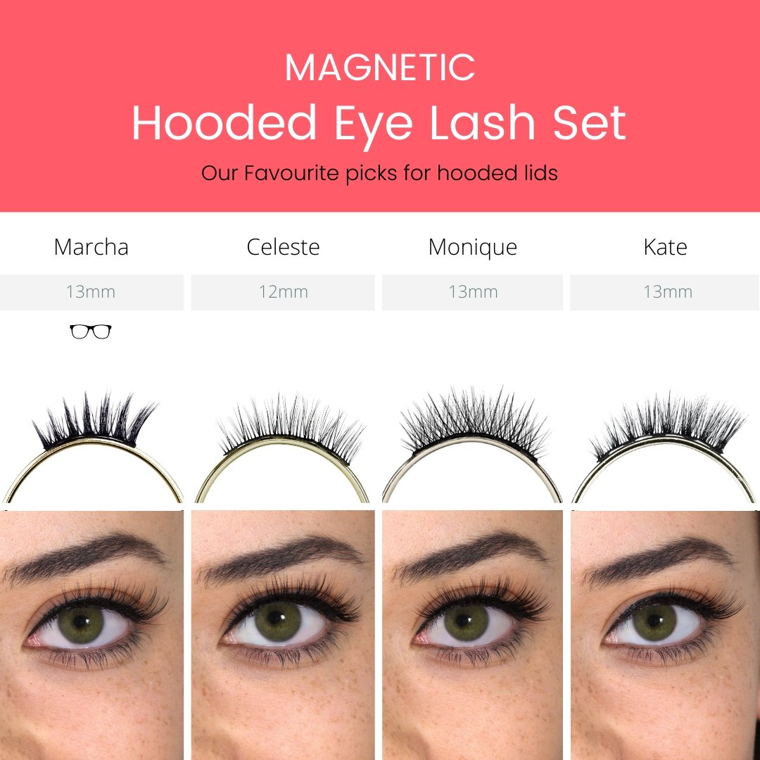 Hooded Lid Set - Magnetic - Magnetic Eyelashes WitchyLashes