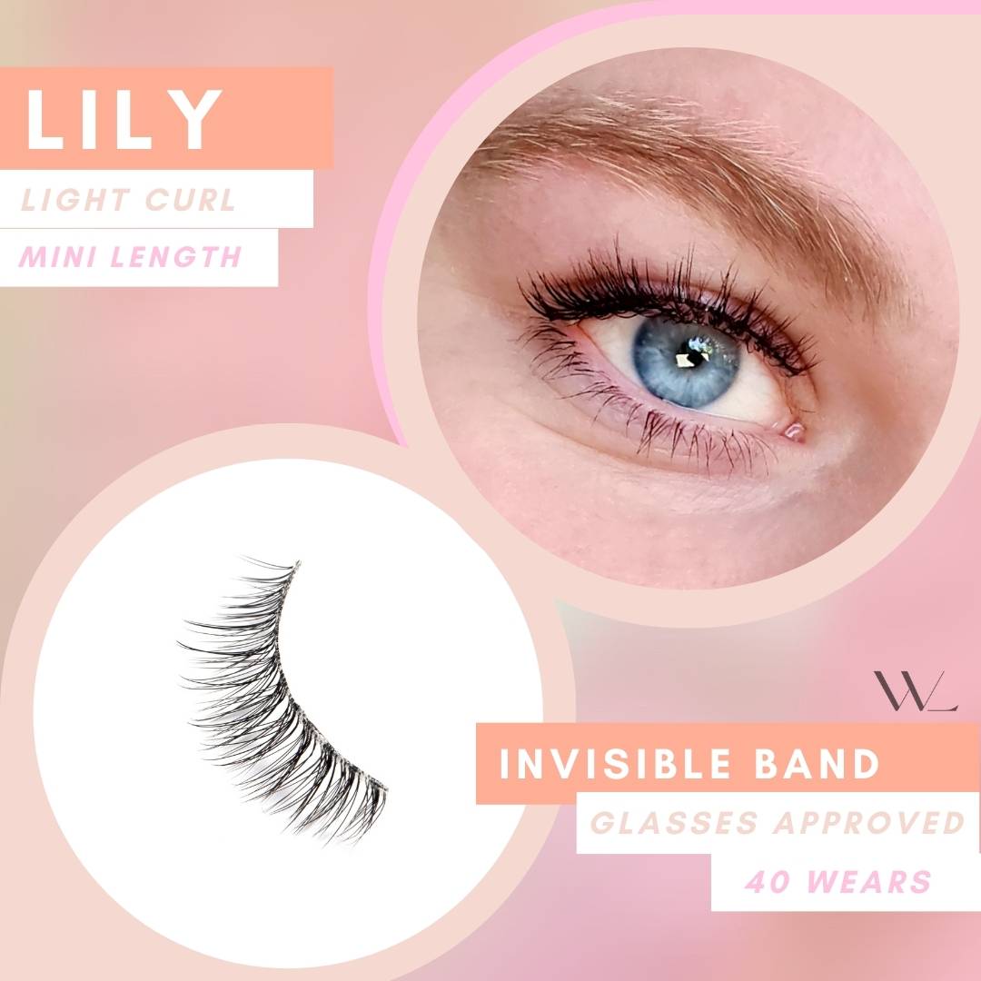 Invisible Lashes Single or Bulk buy - Magnetic Eyelashes WitchyLashes