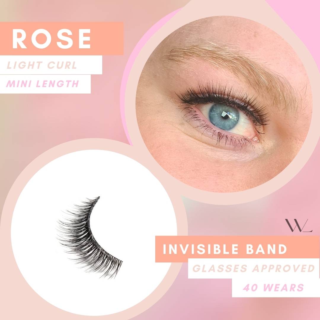 Invisible Lashes Single or Bulk buy - Magnetic Eyelashes WitchyLashes