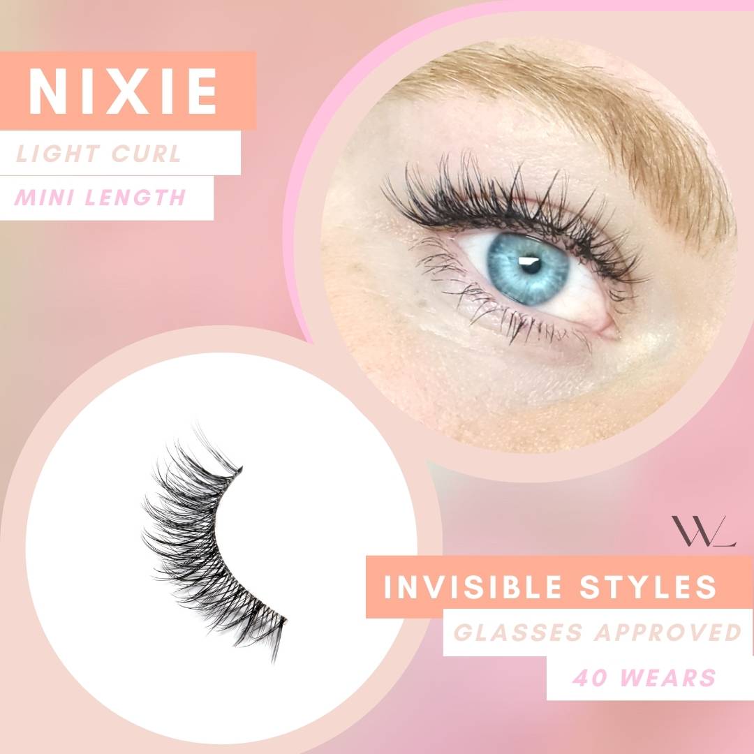 Invisible Lashes Single or Bulk buy - Magnetic Eyelashes WitchyLashes