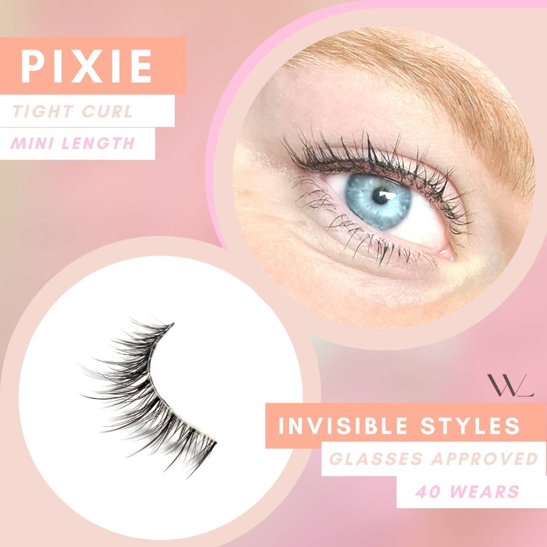 Invisible Lashes Single or Bulk buy - Magnetic Eyelashes WitchyLashes