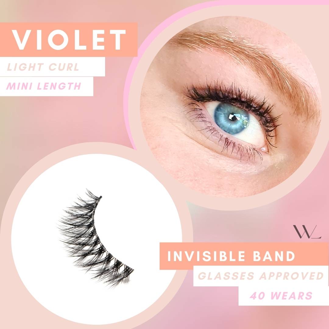 Invisible Lashes Single or Bulk buy - Magnetic Eyelashes WitchyLashes