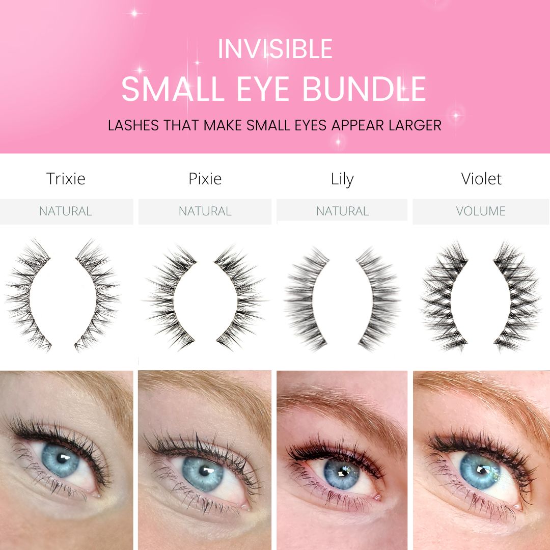 Small Eyes - Invisible Lash Kit - Magnetic Eyelashes WitchyLashes