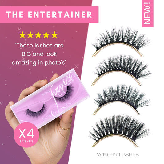 The Entertainer - Magnetic Eyelashes WitchyLashes