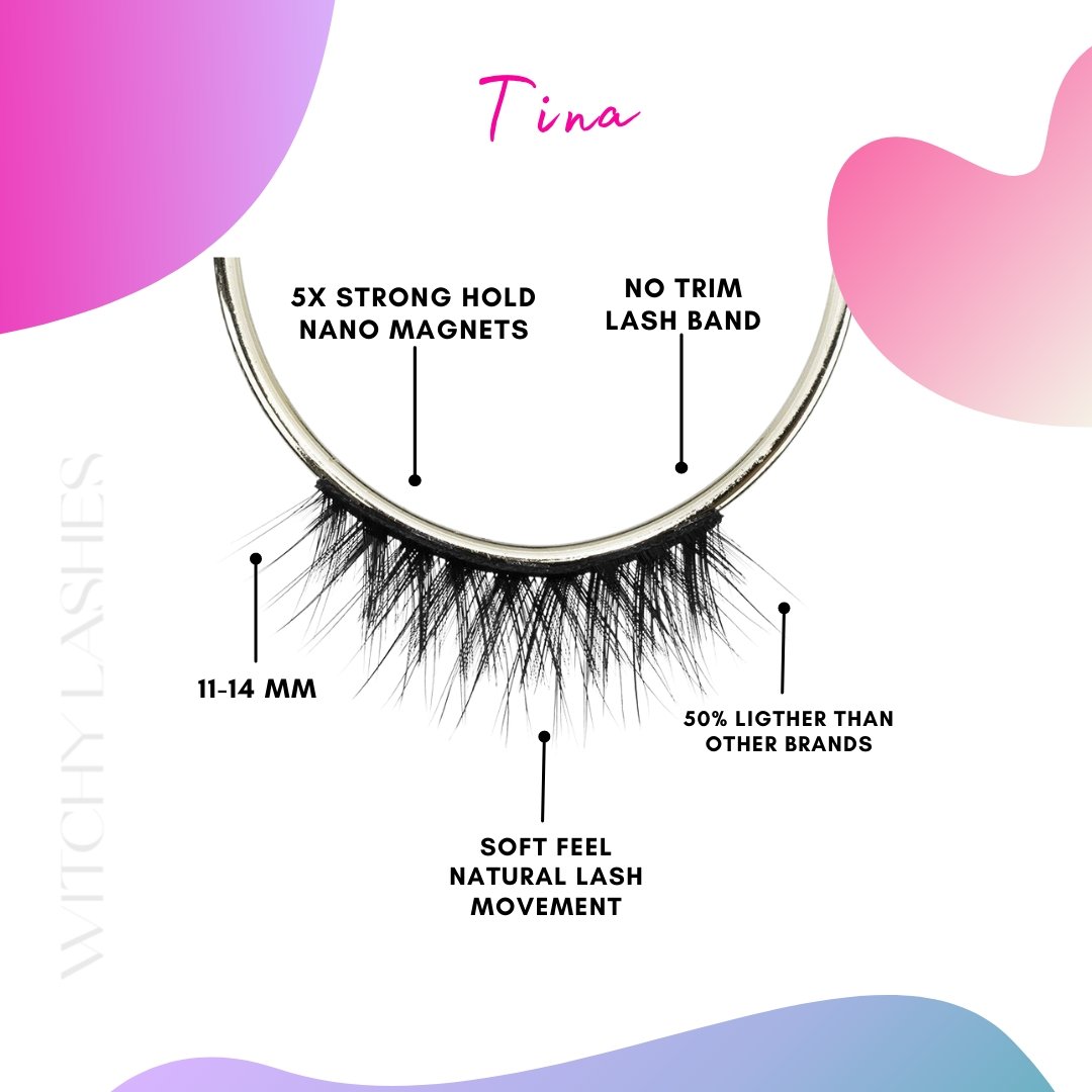Tina Magnetic Lash - Magnetic Eyelashes WitchyLashes