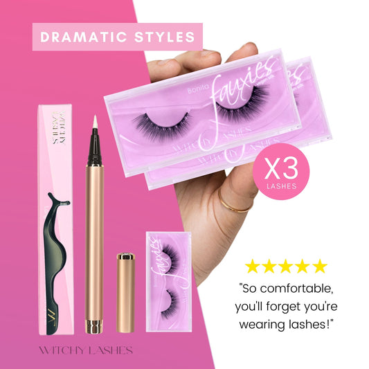 Triple Set - Dramatic - Magnetic Eyelashes WitchyLashes