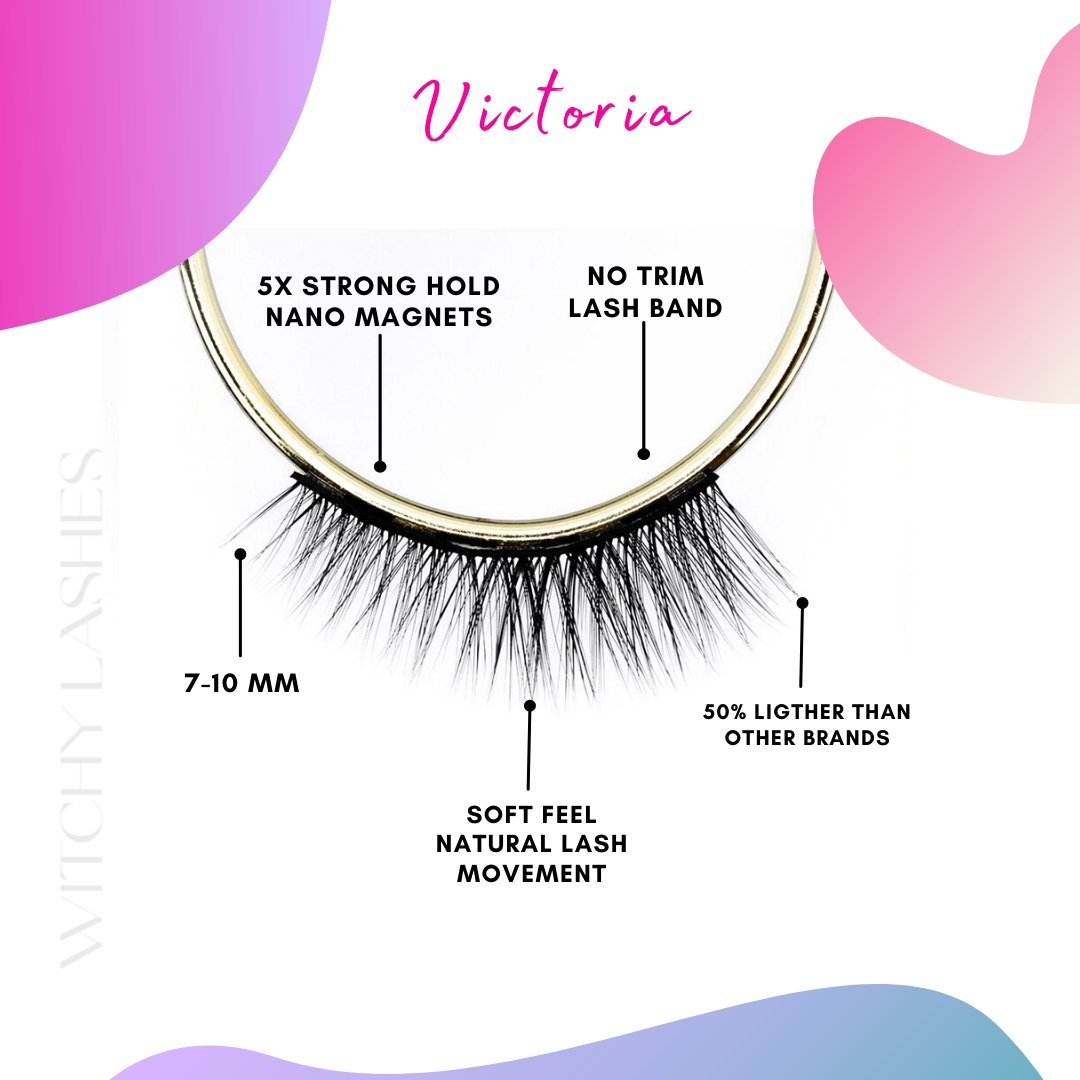 Victoria Magnetic Lash - Magnetic Eyelashes WitchyLashes