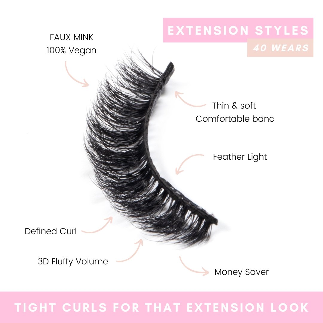 WL26 - Volume Russian Style - Magnetic Eyelashes WitchyLashes