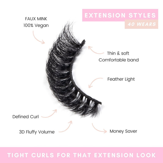 WL29 - Volume Russian Style - Magnetic Eyelashes WitchyLashes