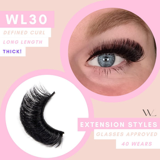WL30 - Mega Volume Russian Style - Magnetic Eyelashes WitchyLashes