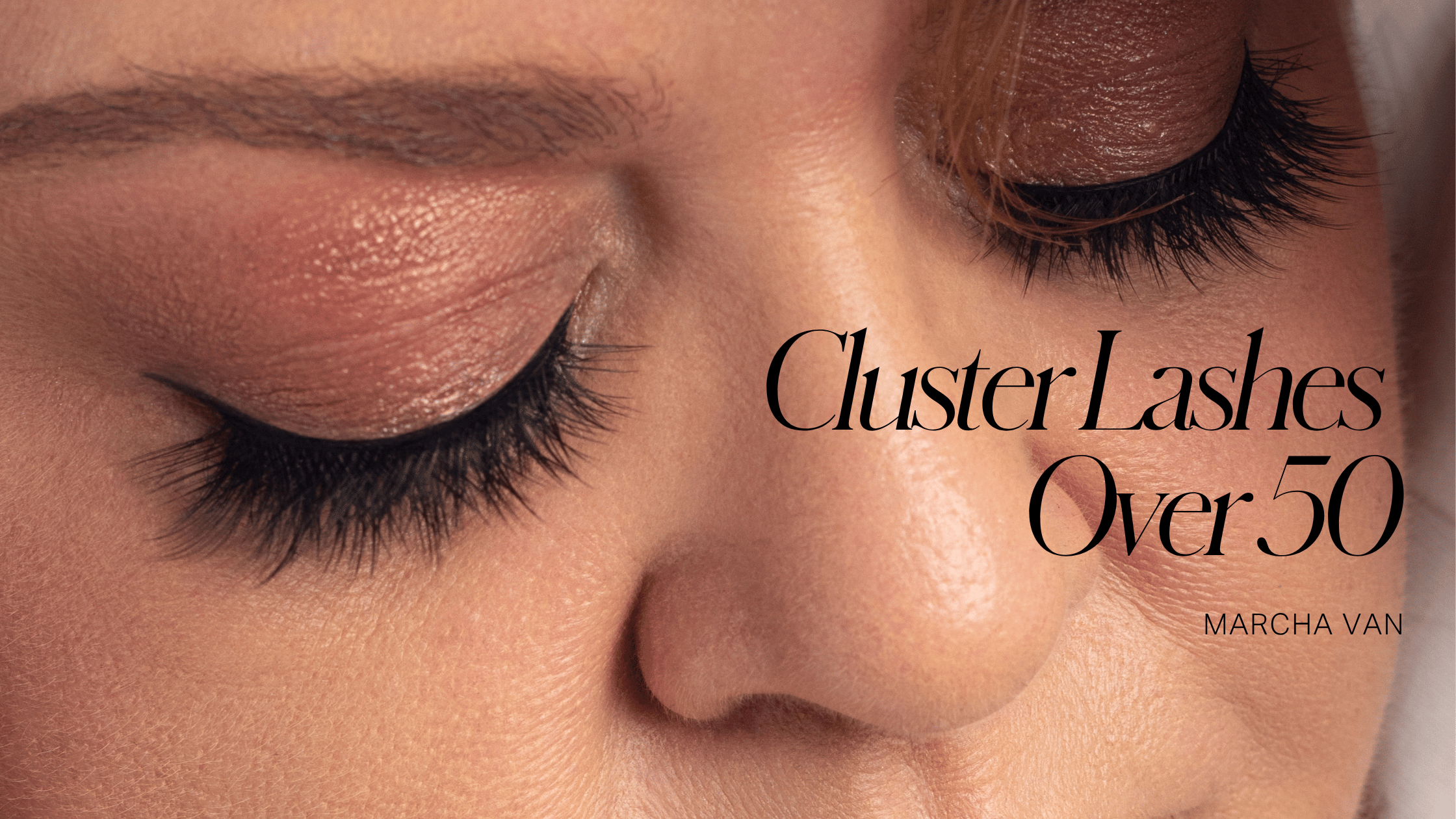Cluster Lashes Over 50? Risks for Thin & Fragile Lashes (2026 ...