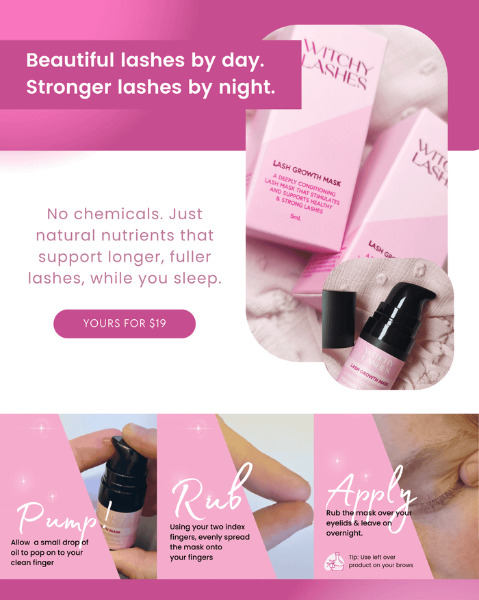 The Lifted Look Set - 6 Natural lashes + Liner + Tool