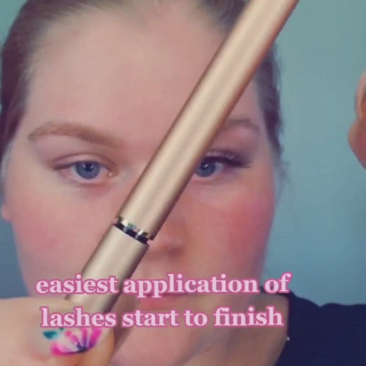 Watch how easy Witchy Lashes are to apply (30-second video)