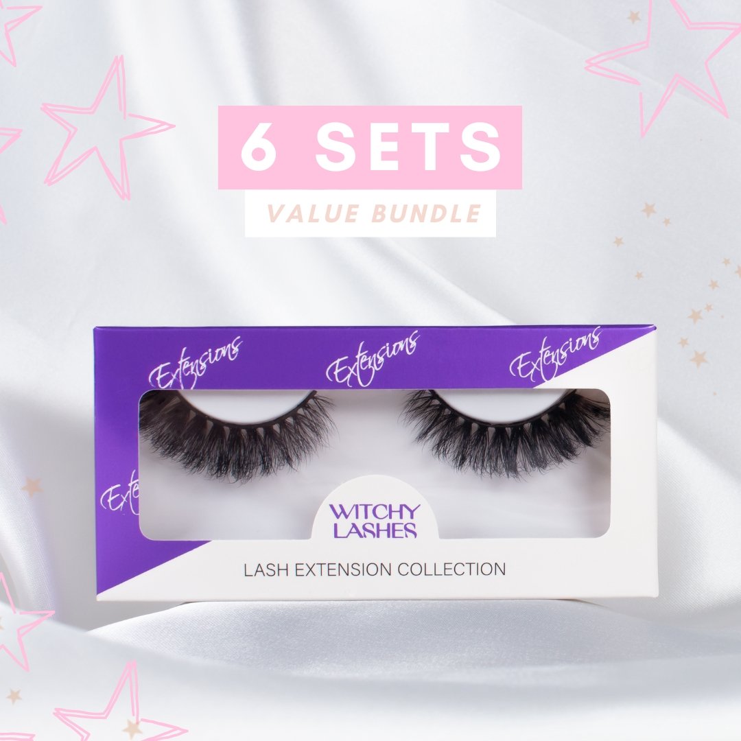 6 Month Value - Fluffy - Magnetic Eyelashes WitchyLashes