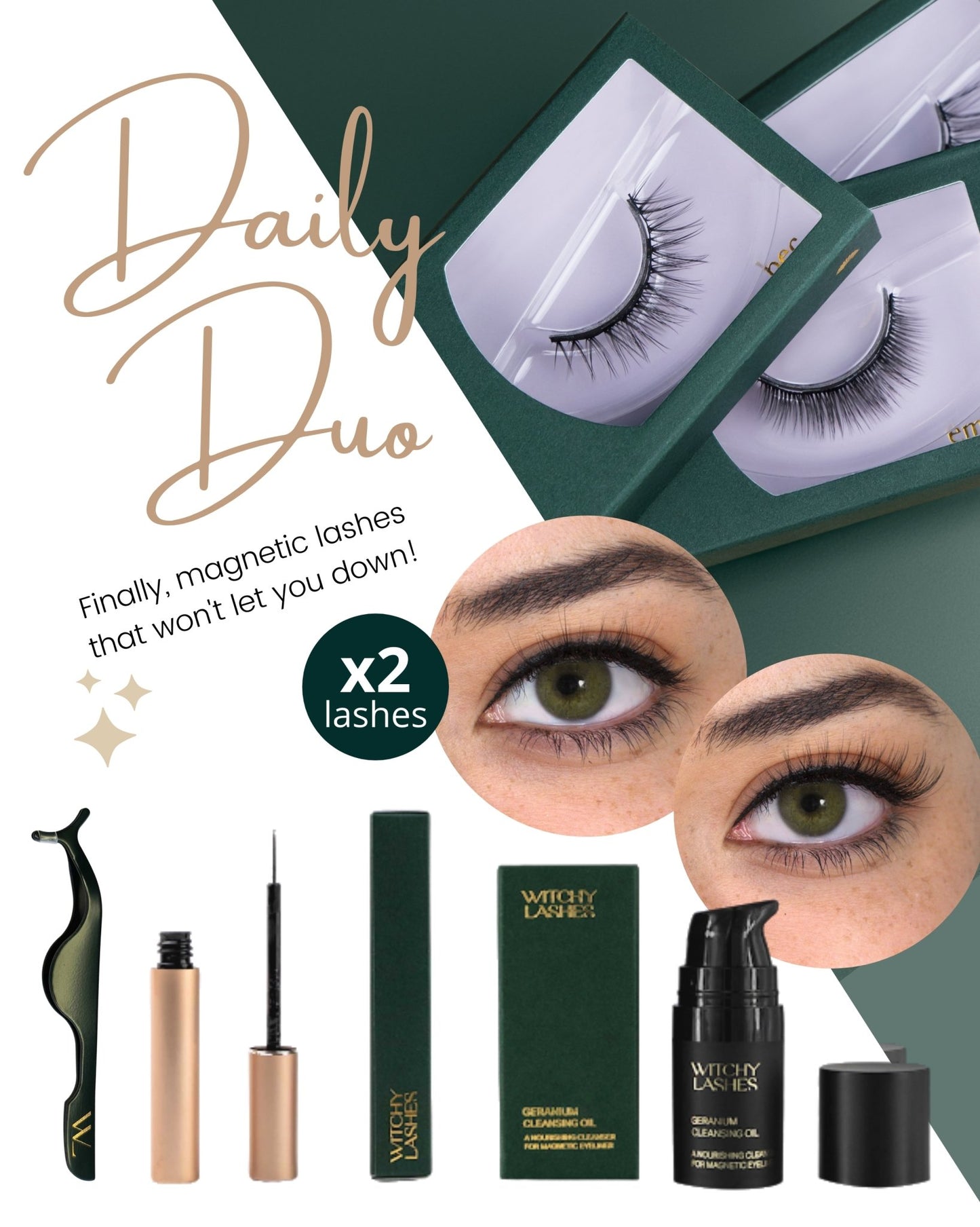 Daily Duo Magnetic - Magnetic Eyelashes WitchyLashes