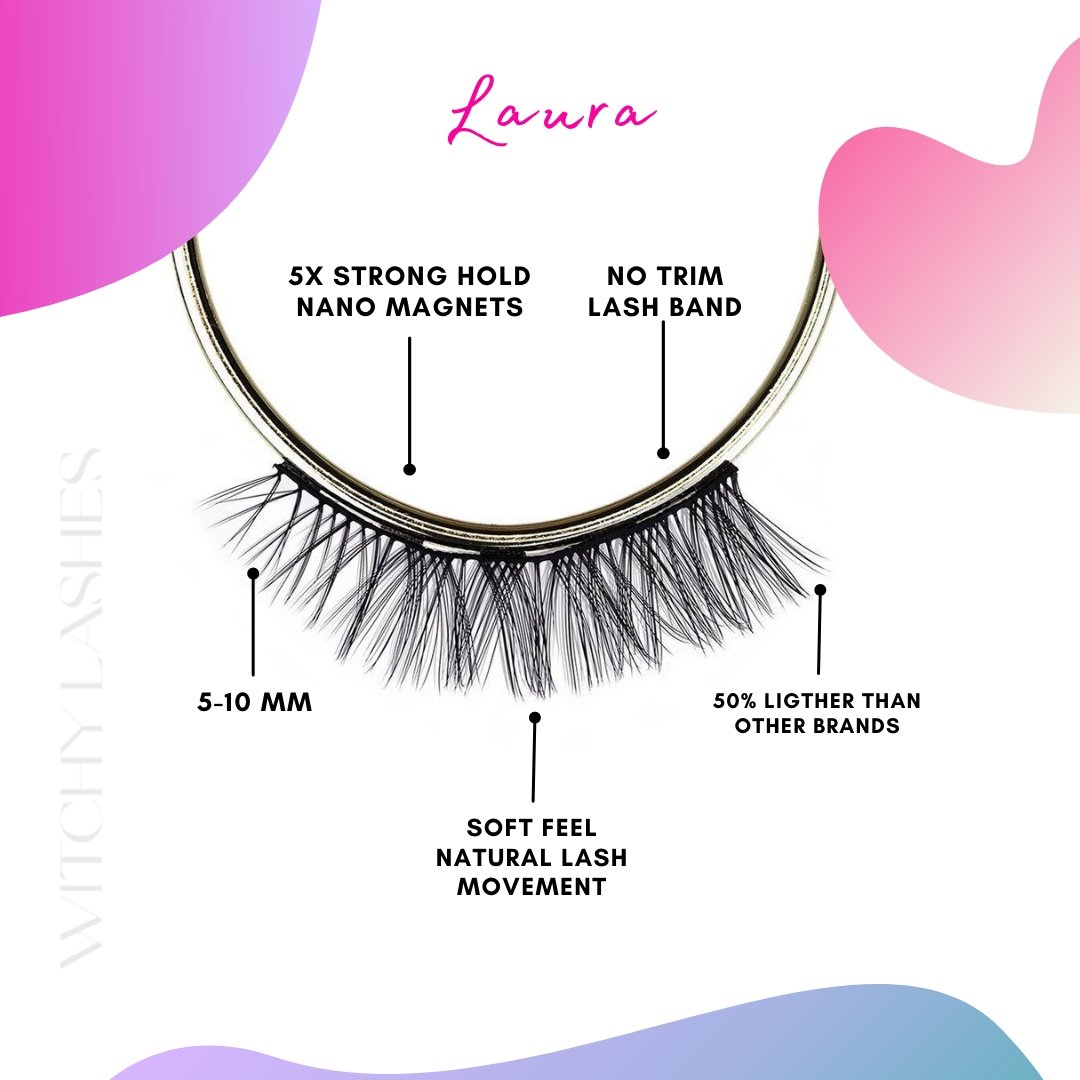 Laura Magnetic Lash - Magnetic Eyelashes WitchyLashes