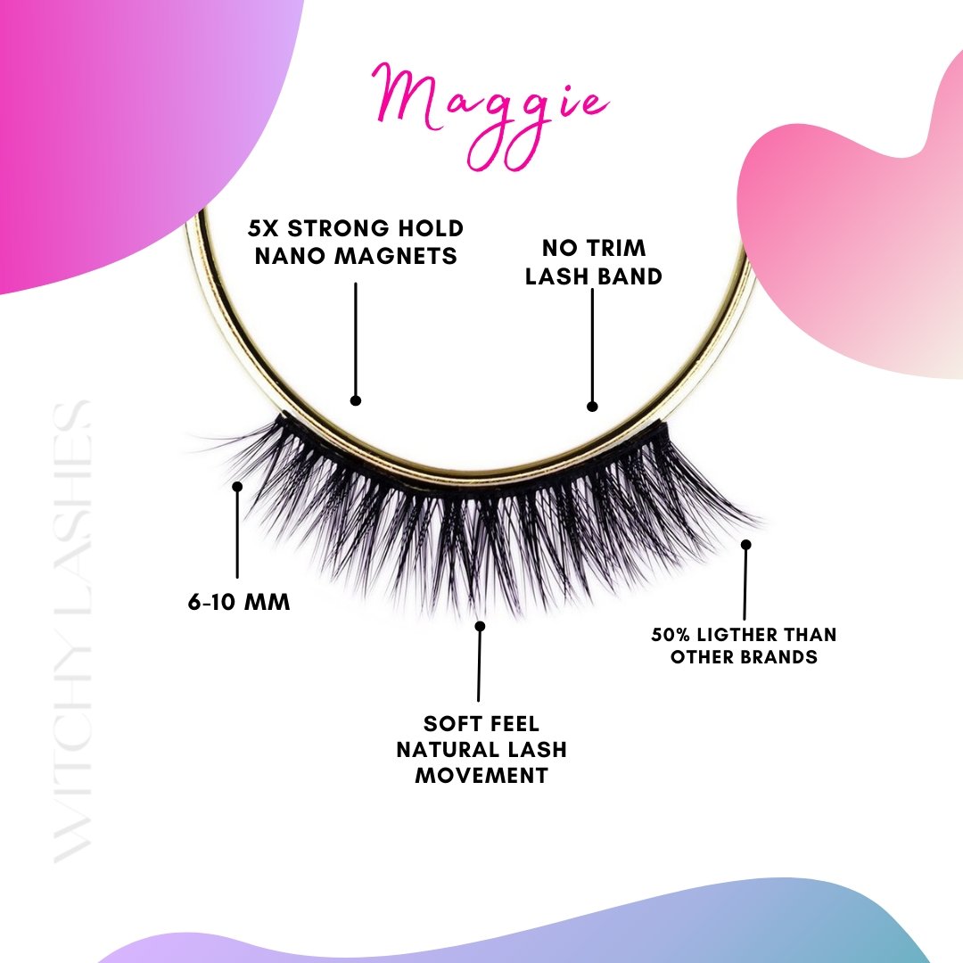 Maggie Magnetic Lash - Magnetic Eyelashes WitchyLashes