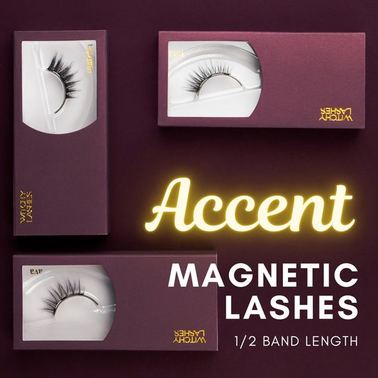 Magnetic Half Lashes - Magnetic Eyelashes WitchyLashes