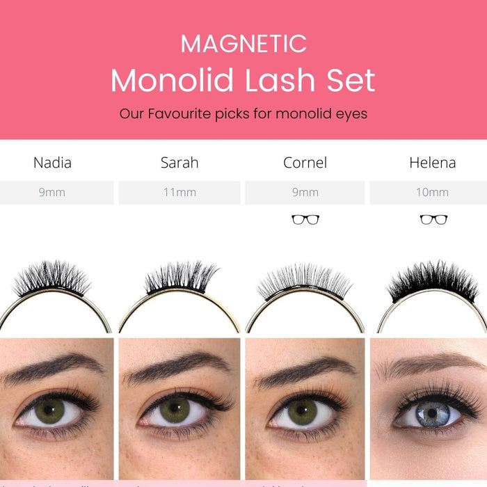 Monolid Lash Set - Magnetic - Magnetic Eyelashes WitchyLashes