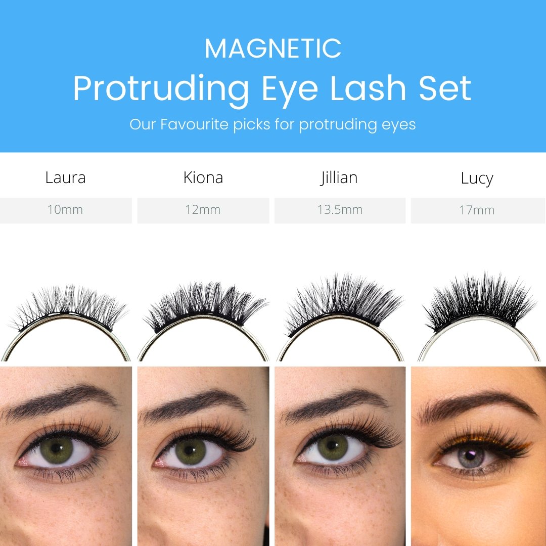﻿Protruding Lash Set - Magnetic - Magnetic Eyelashes WitchyLashes