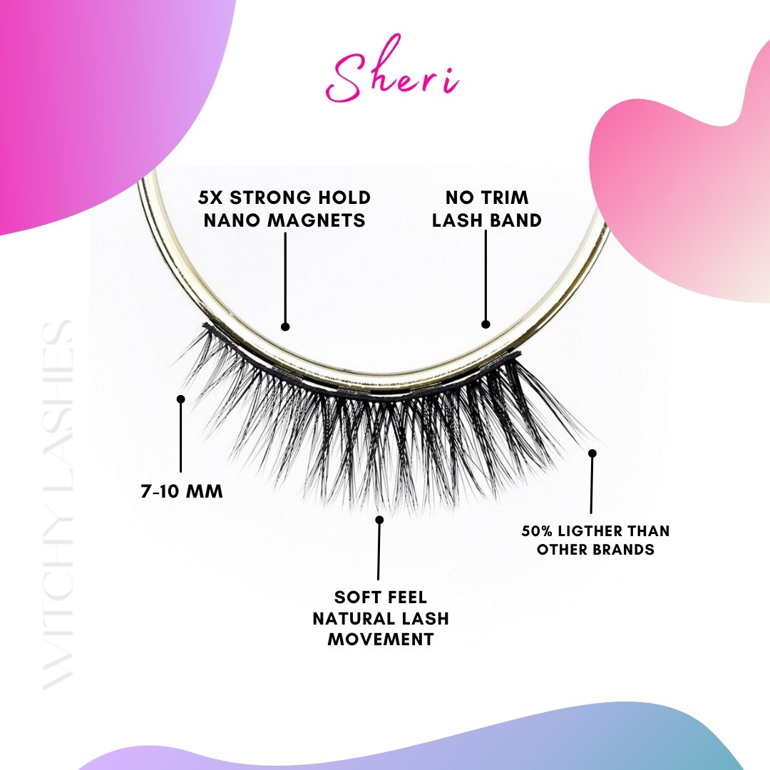 Sheri Magnetic Lash - Magnetic Eyelashes WitchyLashes