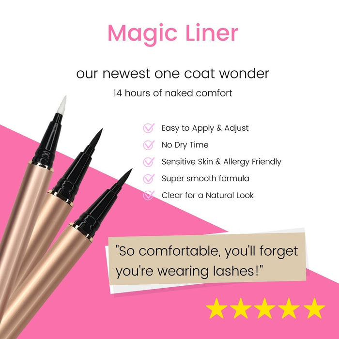 Small Eyes - Invisible Lash Kit - Magnetic Eyelashes WitchyLashes