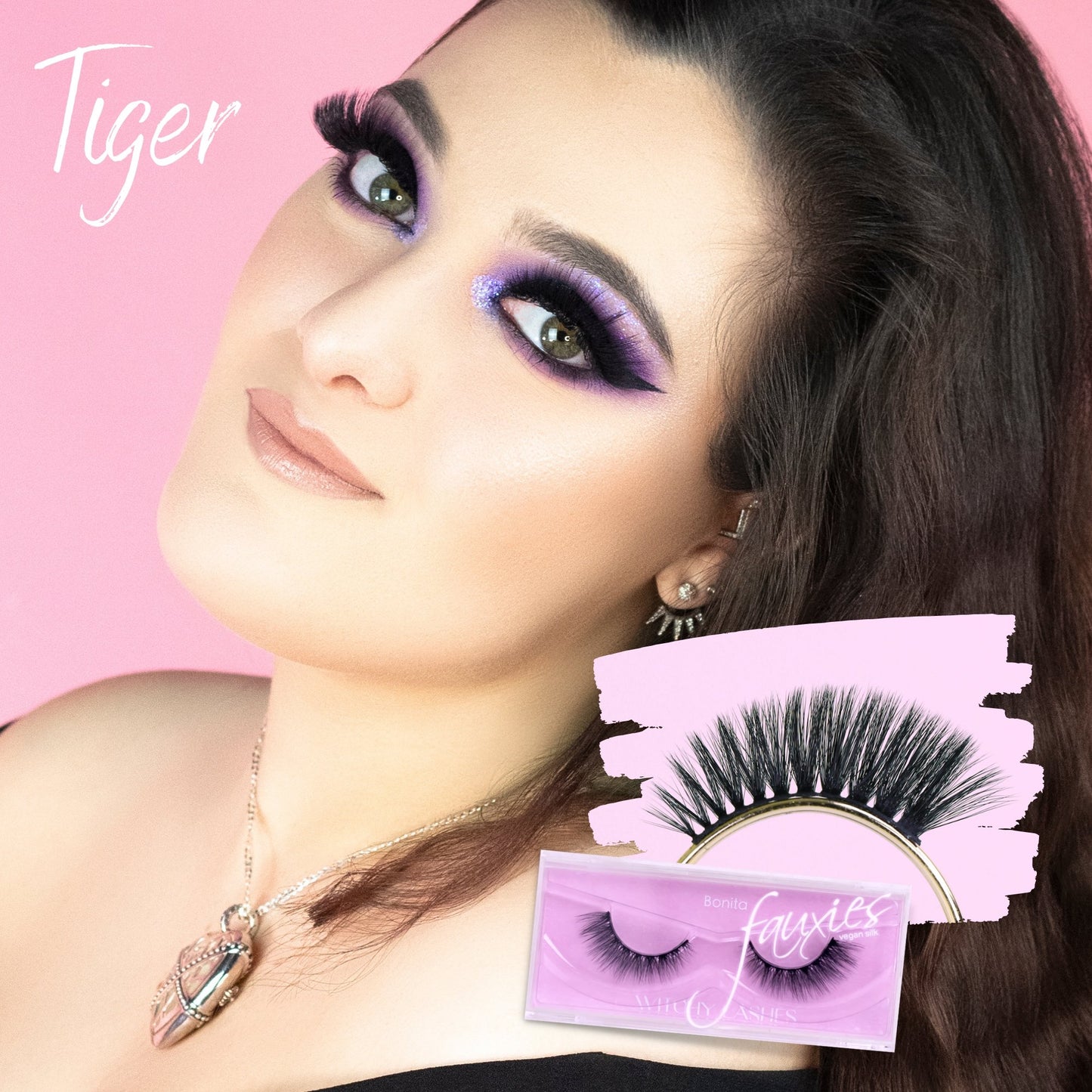 Tiger Lashes - Magnetic Eyelashes WitchyLashes