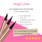 Triple Russian Magic Kit - CLEAR - Magnetic Eyelashes WitchyLashes