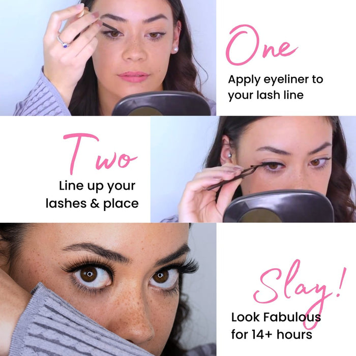 Triple Set - Dramatic - Magnetic Eyelashes WitchyLashes