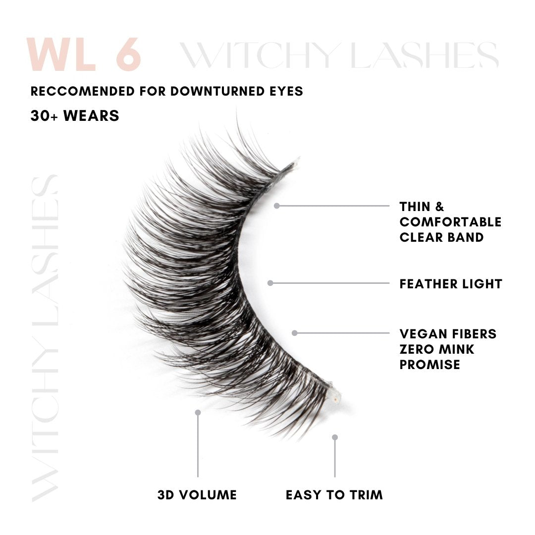WL6 - Magnetic Eyelashes WitchyLashes